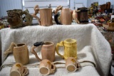 Assortment of Handled Nude Lady Mugs