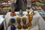 Assorted Miniature Kerosene Lamps