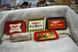 (5) Miller Highlife Tip Trays