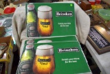 (3) Heineken Plastic Place Mats