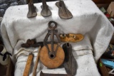 Wooden Pulley, Cobbler Items