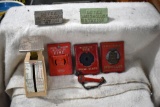 Fire Alarm Pull, Detex Watchclock Station Box