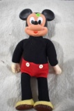 Mickey Mouse Plastic Doll