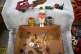 Assorted toys and trinkets