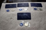 1971,1972,1973,1974, Uncirculated 40% Silver Eisenhour Dollar coins