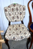 Upholstered Victorian Style Chair