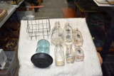 Voegel's Babyface Milk Bottle And Assortment of Marigold Milk Bottles