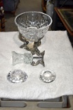 Goddinger Center Pieces and Glass Candle Holders