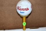 Hamm's Beer Ball with base Tap Handle Marker