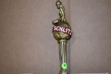 Schlitz Beer Lady On Globe Tap Handle Marker