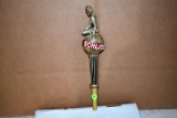 Schlitz Beer Lady On Globe Tap Handle Marker