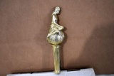 Schlitz Beer Lady On Globe Tap Handle Marker
