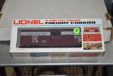 Lionel Nickel Plate Box Car
