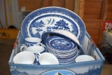 Several Pieces Of Johnson Brothers Dishes