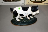 Reproduction Cast Iron Pig Door Stop, 12