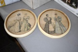 Victorian Style Ladies In Frames