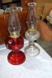 (2) Oil Lamps