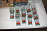 (13) Coca-Cola Christmas Glasses