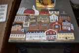 The Cats Meow Village Wooden Decorative Set