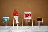 Starz Beer, Silver Bar Beer, Ruppert Beer, Rheingold Ale, Tap Handle Markers