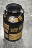 Vintage Milk Can With No Cover