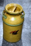Vintage Milk Can With Cover