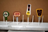 Gettelman Beer, $1000 Beer, Prior Beer, Crown Premium Beer Tap Handle Markers