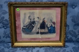 Victorian Style Cutout In Frame, 16.5''x14''