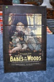 The Babes In The Woods Movie Poster Mounted On Board, Unknown Age, 36''x24''