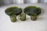 Depression Glass Luncheon Set