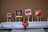Stoney's, Walter's Keg Beer, Edelweiss Beer, Ortlieb's Beer, Drewrys Beer Tap Handle Markers