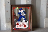 'Cracker Jack'' Framed Mirror, 13.5''x10.5''