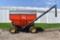 Nu-Bilt 220 Bushel Gravity Flow Wagon With KillBros 215 Hydraulic Auger, JD 1065A Running Gear