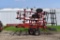 Case IH 4300 Field Cultivator, 27.5', 3 Bar Harrow, Walking Tandems, SN: JAG0625794