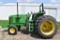 2002 John Deere 7405 2WD Open Station ROPS Tractor, 2171 Actual 2nd Owner Hours, 16 Speed