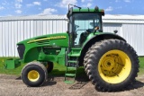 2004 John Deere 7720 2WD Tractor, 3054 Actual 2nd Owner Hours, Left Hand Reverser, 20 Speed