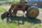 Oliver 77 Gas Tractor, Dual Hyd., Loader, Wide Front, 15.5 x38 Tires, Clam Shell Fenders, 4 Rear