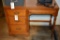 4 Drawer Wooden Desk with Wooden Chair