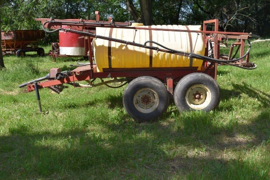 Walsh LP-500 Series II Field Flyer Sprayer, 500 Gallon, 40' Adjustable Boom, Tandem Axle, Ace