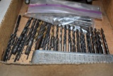 Assorted drill bits and gun cleaning brushes