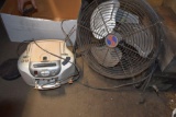 Electric fan and Radio CD player