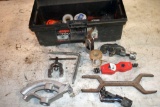 Toolbox with flaring tools