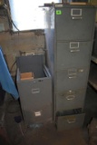 2 Drawer and 5 Drawer Metal Filing Cabinet