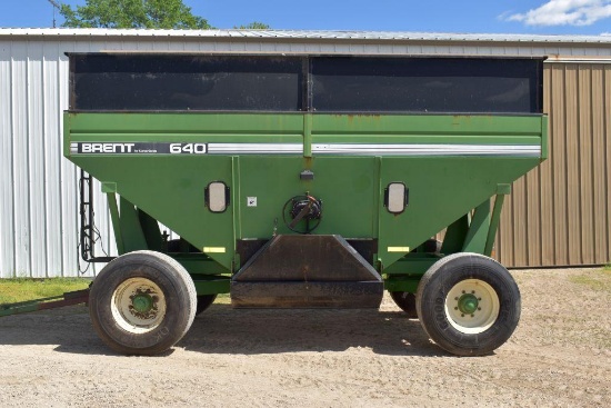 Brent GT640 Gravity Flow Wagon, 22.5 Tires, Front & Rear Brakes