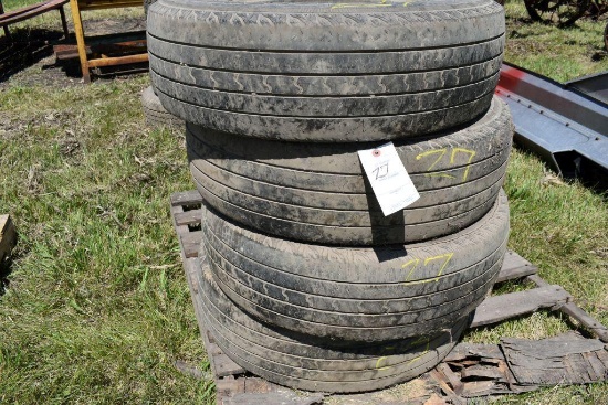 (4) used 235/75R15 Eldorado tires