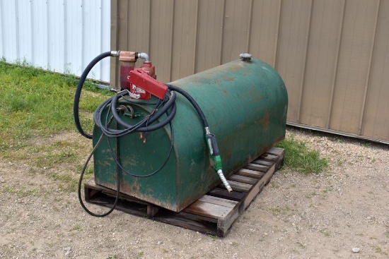 300 Gallon Fuel Tank With Fil-Rite 12volt Pump