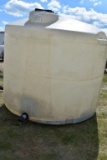 1500 Gallon Vertical Poly Water Tank