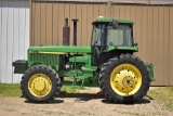 John Deere 4555 MFWD Tractor, 6083 Hours, 15 Speed Power Shift, 480/80R42 Axle Duals,