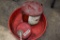 Eagle Manufacturing Strainer Bucket with Lid, Oil Drain Pan