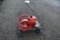 International Titan Junior 1 hp Dual Fuel Hit and Miss Engine on Steel Wheel Truck